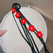 1PCS Cute Tiny Flower or Heart Hair Beads for Girls