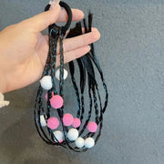 1PCS Cute Tiny Flower or Heart Hair Beads for Girls