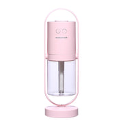 Humidificador USB con Luz Nocturna Proyectada de Sombra Mágica – Niebla Fresca, Rotación de 360° y Modos de Pulverización Doble