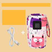 USB Milk Warmer & Insulated Bag - Portable Bottle Heater