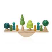 Baby Animal Threading Seesaw Toy