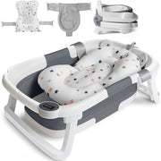 Baby Bath Tub with Bath Cushion