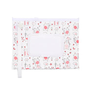 Baby Wet Wipe Pouch Portable Wipes Holder Case Flip Cover Snap