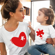Camisetas a juego para mamá y niño