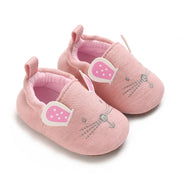 Infant Pre-Walker Shoes 0-1 Year Baby Boys Girls Cartoon First Walkers Soft Sole Non-Slip Casual Walking Shoes for Spring Autumn Daily Wear