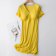 Modal Maternity Clothes Breastfeeding Nightgowns
