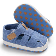 Zapatos de bebé de lona de moda: primeros zapatos para caminar con estilo