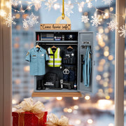 Personalized Police Locked Ornament –
