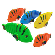 Plastic Wind-Up Wiggle Fish Toy