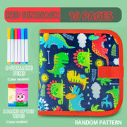 Kids Reusable Erasable Doodle Book – Portable Drawing Pad
