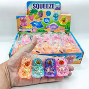 Glitter Capybara Squishy Fidget Toy – Random Color Sets