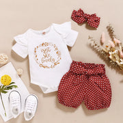 Baby Girls Casual Outfit Set for Summer