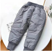 Kids Winter Ski Pants – Fleece-Lined Warm Outdoor Trousers