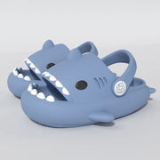Shark Cartoon Sandals: Summer Kids' Non-slip Soft Sole Slippers