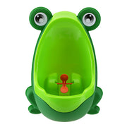 Kids Potty Training Urinal Frog Design - Wall-Mounted, Removable Bowl for Easy Cleaning