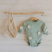 Spring cloud baby jumpsuit