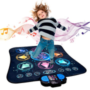 Kids Electronic Dance Mat – LED Light-Up Floor Pad with Music & 9 Difficulty Levels