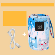USB Milk Warmer & Insulated Bag - Portable Bottle Heater