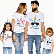 Unicorn Prints Family Matching T-shirt