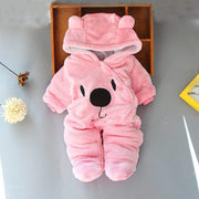 Newborn Winter Bear Hoodie Clothes