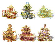 3D Metal Puzzle | Chinese Ancient Buildings | Educational Toys