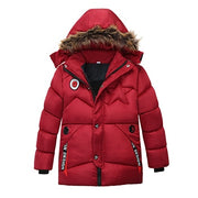 Evolutions Fur Hoodie Insulated Down Coat