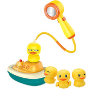 Electric Duck Boat Spray Bath Toy