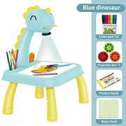Tablero de mesa con proyector de dibujo para niños - 1LoveBaby