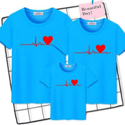 Heart Beat Family Matching Outfit