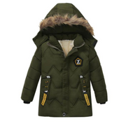 Fashion Fur Hoodie Winter Jacket