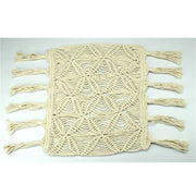 Manta de fondo Bohemia hecha a mano manta de punto bebé