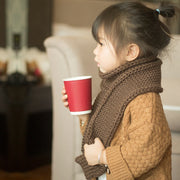 Bufandas tejidas suaves para niñas con muchos colores lindos