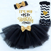 First Birthday Girl Romper Outfit