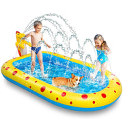 Inflatable Fountain Pool Kids Baby Outdoor Water Toys