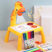 Tablero de mesa con proyector de dibujo para niños - 1LoveBaby