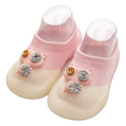 Cat Design Soft Rubber Sole Anti Slip Baby Walker Shoes