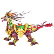 Rompecabezas de metal 3D | Kirin auspicioso | juguetes educativos