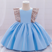 Christmas Sequin Bow Dress