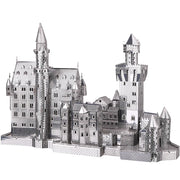 Rompecabezas de metal 3D | Castillo de Neuschwanstein | Juguetes creativos para niños