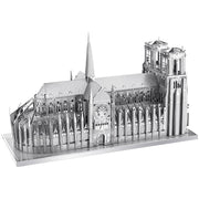 Rompecabezas de metal 3D | Catedral de Notre Dame París | juguetes educativos