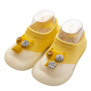 Cat Design Soft Rubber Sole Anti Slip Baby Walker Shoes