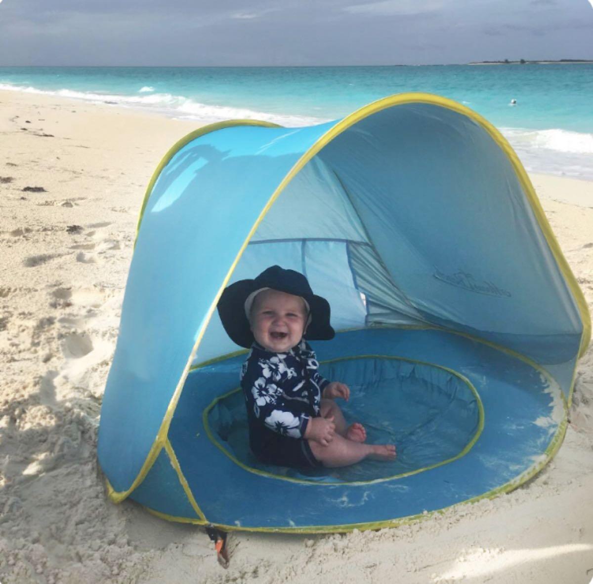 Uv Protection Best Baby Beach Tent Pop-Up Beach Tent Shelter – UV