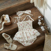 0-24M Baby Girl Romper Newborn Infant Jumpsuit Cute