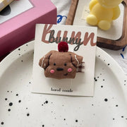 10PCS Cute Cartoon Animal Hair Clips for Girls