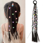 1PCS Cute Tiny Flower or Heart Hair Beads for Girls 