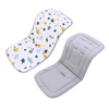 Cojín de algodón suave para cochecito de bebé – Forro de asiento transpirable y reversible para bebés – Ajuste universal para cochecitos, asientos de coche y más