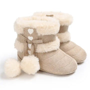 Winter Snow Baby Boots: Warm & Stylish Fluff Balls