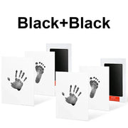 2pcs Baby Handprint & Footprint Inkless Ink Pad Kit