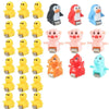 3-30 pcs Racing Car Train Toy Duck/Pig/Dinosaur/Penguin Climb Stairs Toy