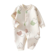 Newborn Cotton Romper - Bear & Bunny Cartoon Jumpsuit